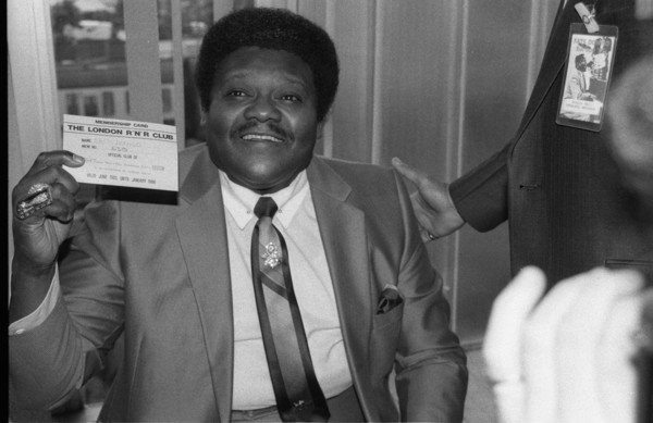 Fats Domino, Royal Festival Hall, London, 1985.  Artist: Brian O'Connor.