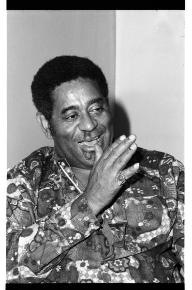 Dizzy Gillespie,  London, 1973.  Artist: Brian O'Connor.