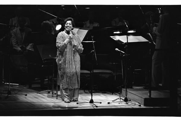Adelaide Hall, Barbican, London, 1986. Artist: Brian O'Connor.