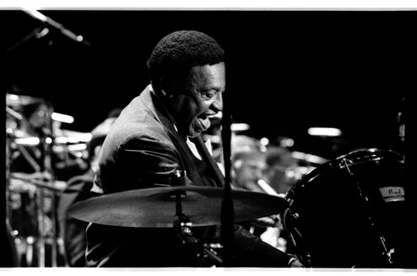 Lionel Hampton, Lewisham Town Hall, 1989.   Artist: Brian O'Connor.