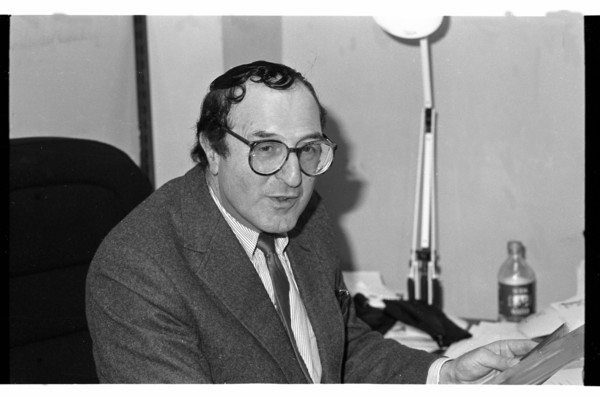 Dave Lee, Jazz FM London, 1990.  Artist: Brian O'Connor.