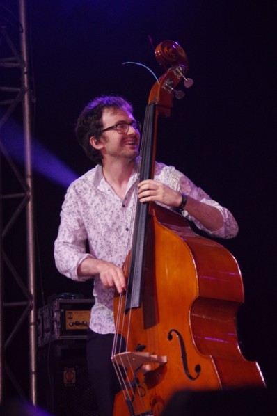 Gavin Barras, Love Supreme Jazz Festival, Glynde Place, East Sussex, 2014. Artists: Brian O'Connor, Gavin Barras.