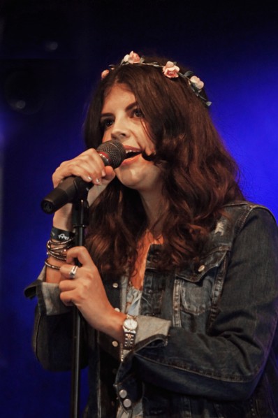 Nikki Yanofsky, Love Supreme Jazz Festival, Glynde Place, East Sussex, 2014.  Artist: Brian O'Connor.