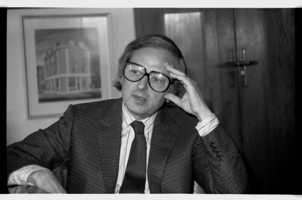 Andre Previn, London, 1985.   Artist: Brian O'Connor.