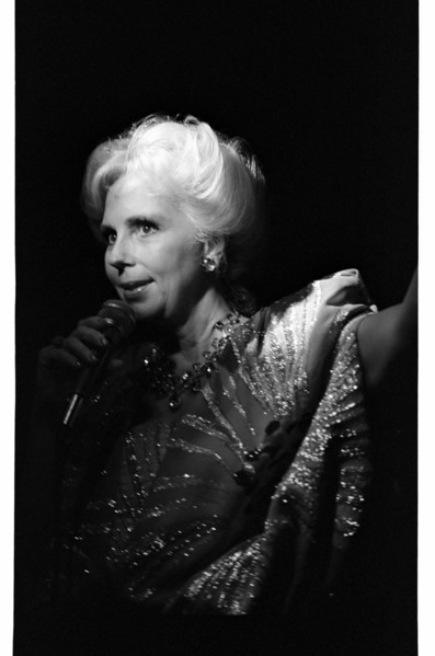 Marion Montgomery, Ronnie Scott's, Soho, London, 1987. Artist: Brian O'Connor.