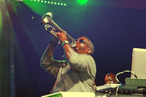 Terence Blanchard, Love Supreme Jazz Festival, Glynde Place, East Sussex, 2015.  Artist: Brian O'Connor.
