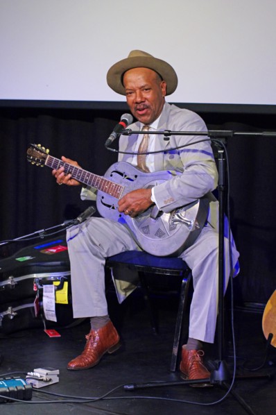 Michael Roach, Crawley Blues Club, Hawth, Crawley, West Sussex, 2015.  Artist: Brian O'Connor.