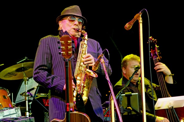 Van Morrison, Love Supreme Jazz Festival, Glynde Place, East Sussex, 2015. Artist: Brian O'Connor.