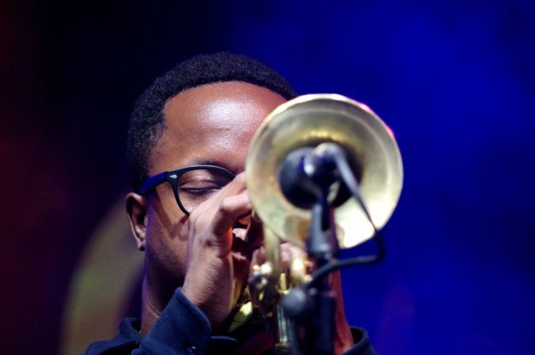 Ambrose Akinmusire, Love Supreme Jazz Festival, Glynde Place, East Sussex, 2015. Artist: Brian O'Connor.