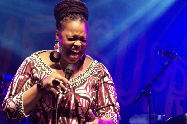 Dianne Reeves, Love Supreme Jazz Festival, Glynde Place, East Sussex, 2015. Artist: Brian O'Connor.