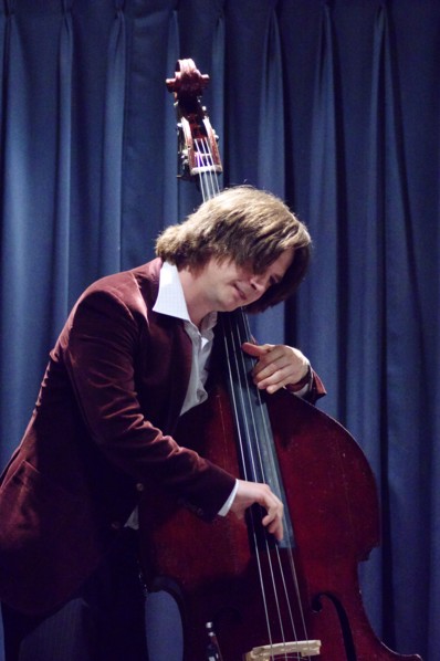 Dave O'Brien, Watermill Jazz Club, Dorking, Surrey, August 2015. Artist: Brian O'Connor.