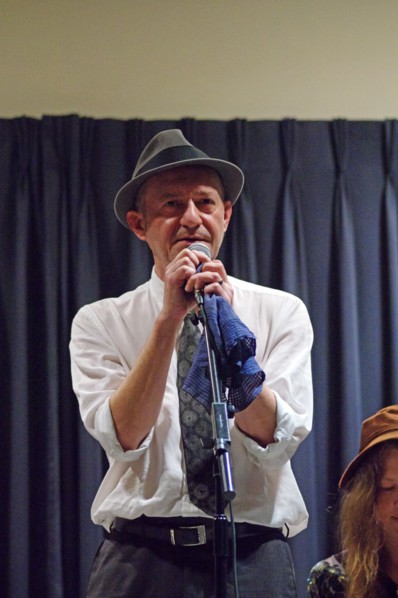 Jean-Marie Fagon, Watermill Jazz Club, Dorking, Surrey, August 2015. Artist: Brian O'Connor.