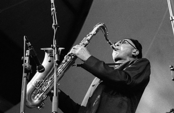 Charles Lloyd, Brecon Jazz Festival, Powys, Wales, August 2000. Artist: Brian O'Connor.