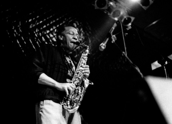 Frank Morgan, Subterranean Club, Labroke Grove, London, Oct 1990. Artist: Brian O'Connor.