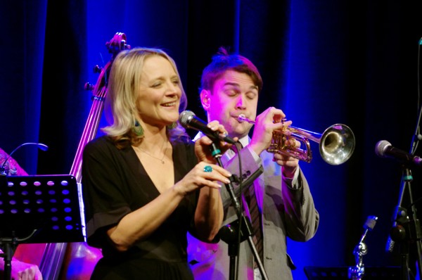 Imogen Ryall and Jack Kendon, Ropetackle Arts Centre, Shoreham, West Sussex, Jan 2016. Artist: Brian O'Connor.