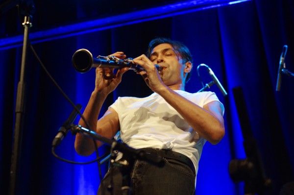 Arun Ghosh, Ropetackle Arts Centre, Shoreham, West Sussex, Jan 2016. Artist: Brian O'Connor.