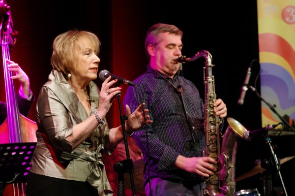 Mark Lockhart and Norma Winstone, Ropetackle Arts Centre, Shoreham, West Sussex, Jan 2016. Artist: Brian O'Connor.