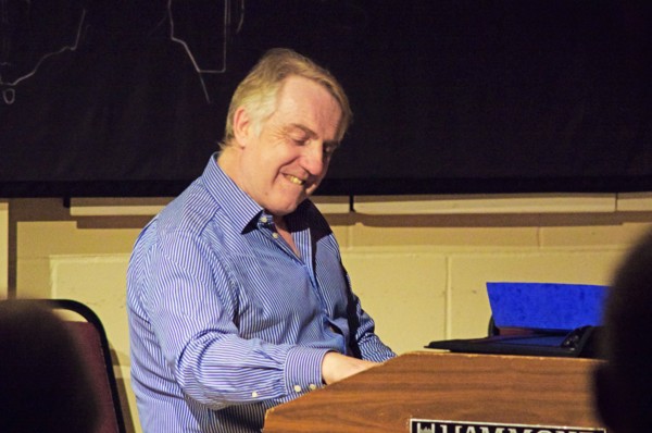 Gary Baldwin, Steyning Jazz Club, Steyning West Sussex, May 2016. Artist: Brian O'Connor.