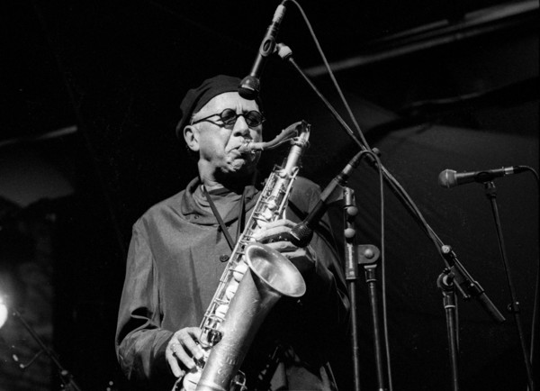 Charles Lloyd, Brecon Jazz Festival, Powys, Wales, August 2000. Artist: Brian O'Connor.