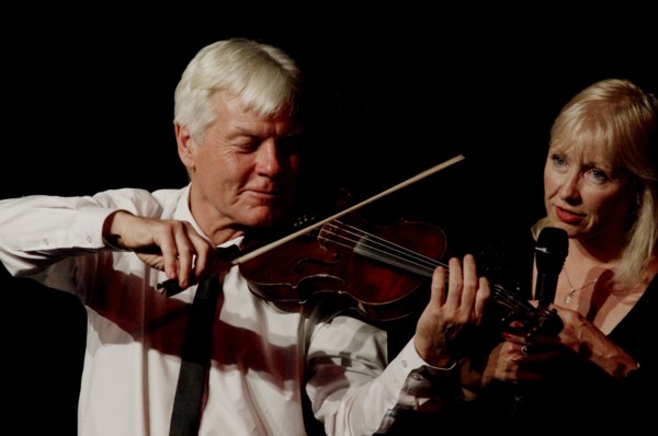 Mike Hatchard and Tina May, Hawth, Crawley, West Sussex, Nov 2015. Artist: Brian O'Connor.