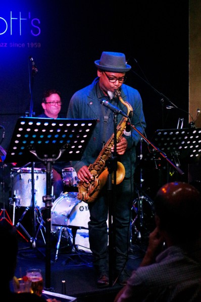 Denys Baptiste, Ronnie Scott's, London, 5th June 2016. Artist: Brian O'Connor.
