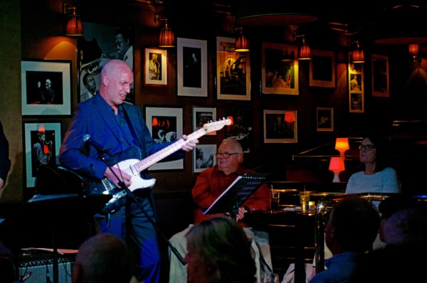 Andy Drudy, Ronnie Scott's, Soho, London, 5th July 2016. Artist: Brian O'Connor.