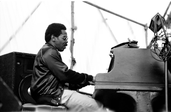 George Cables, Capital Jazz, Knebworth, Hertfordshire, July, 1981.   Artist: Brian O'Connor.