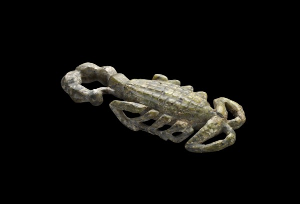 Model scorpion of serpentine, Early Dynastic Period (c2950 BC-c2575 BC). Artist: Unknown.