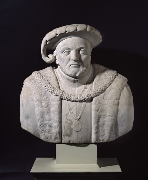 Bust of Henry VIII, early 17th century. Artist: Unknown.