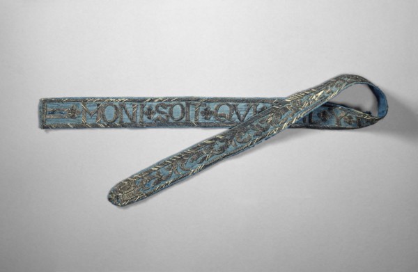 Bonnie Prince Charlie's Garter insignia., c18th century. Artist: Unknown.