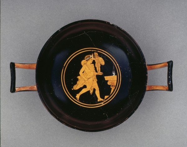 Attic red-figure cup, 5th century. Artist: Unknown.