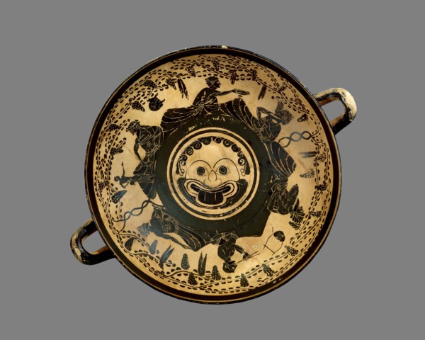 Athenian black-figure footed cup (kylix), c500 BC. Artist: Unknown.