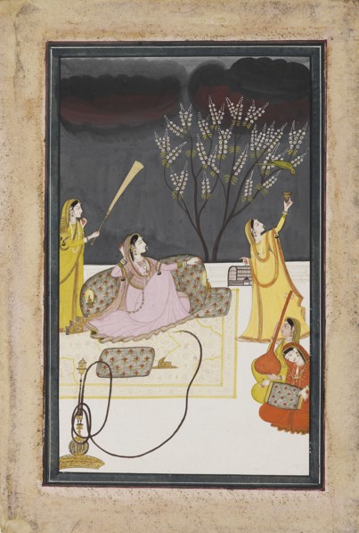 The Ragini Dhanasari (Desi) of the Raga Dipaka, c1820. Artist: Unknown.