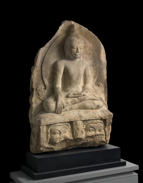 Seated figure of the Buddha, 13th - 14th century. Artist: Unknown.