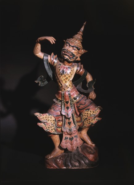 Figure of a bilu, or ogre, 19th-20th century. Artist: Unknown.