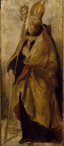 St Augustine, c17th century. Artist: Unknown.