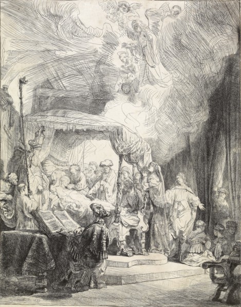 The Death of the Virgin, 1639. Artist: Rembrandt Harmensz van Rijn.