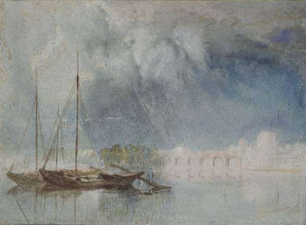 Nantes: Pont Pirmil, c1830. Artist: JMW Turner.