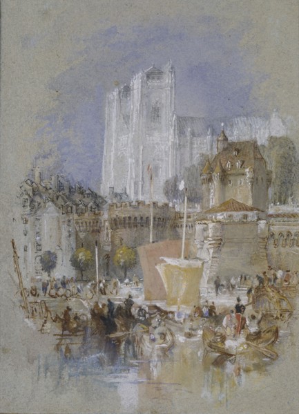 Nantes, 1826-1830. Artist: JMW Turner.