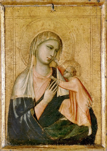 The Virgin and Child, c1310. Artist: Giotto.