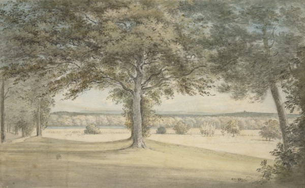 Kirtlington Park, 9 October 1783. Artist: John Baptist Malchair.