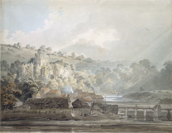 View of Chepstow, Monmouthshire, c.1791-1792. Artist: Thomas Girtin.