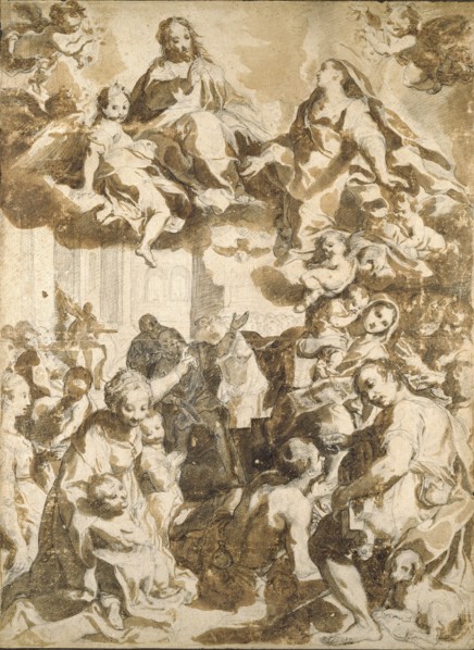 The Madonna del Popolo, after Barocci, late 16th century. Artist: Francesco Vanni.