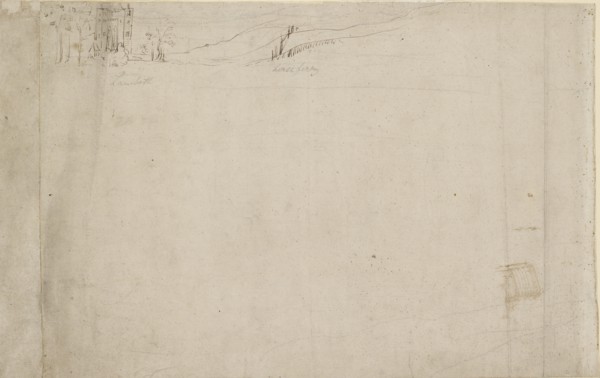 Panorama of London as seen from Southwark: Lambeth, 1554. Artist: Anthonis van den Wyngaerde.
