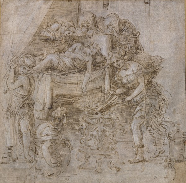 The Death of Meleager, c1490s. Artist: Filippino Lippi.
