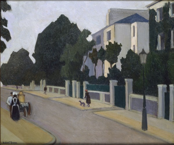 Queen's Grove, St John's Wood, 1918. Artist: Robert Polhill Bevan.