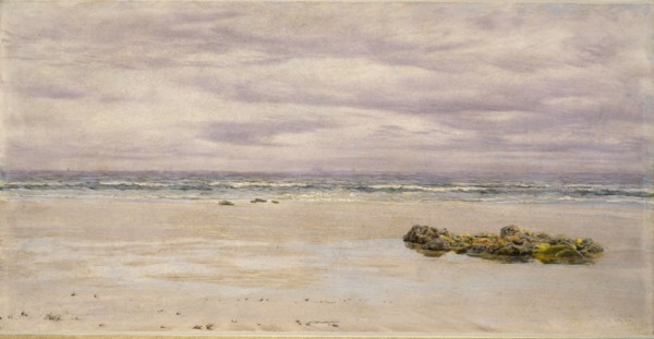 Kennack Sands, Cornwall, at Low Tide, 1877. Artist: John Brett.