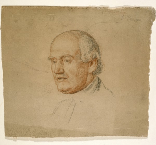 Portrait of Dr Bloxham, c1860-1870s. Artist: William Holman Hunt.