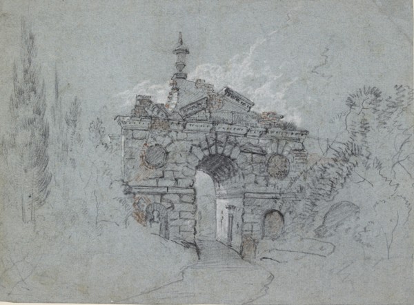 The Ruined Arch at Kew, c1760s. Artist: Richard Wilson.
