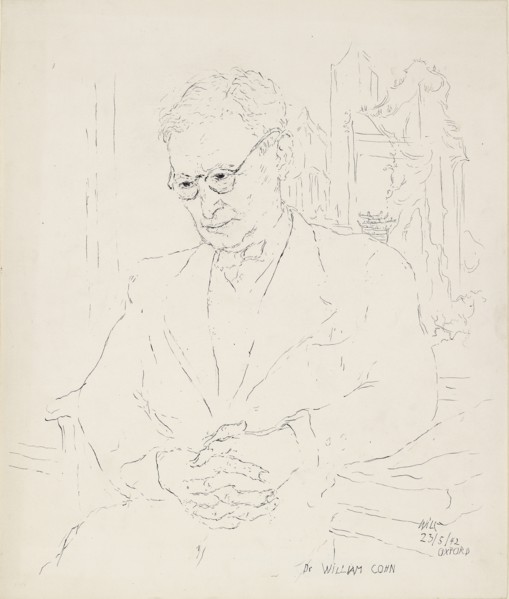 Dr William Cohn, 23 May 1942. Artist: Katerina Wilczynski.